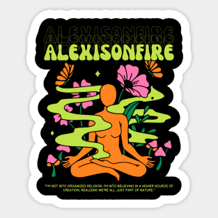 ALEXISONFIRE // YOGA Sticker
